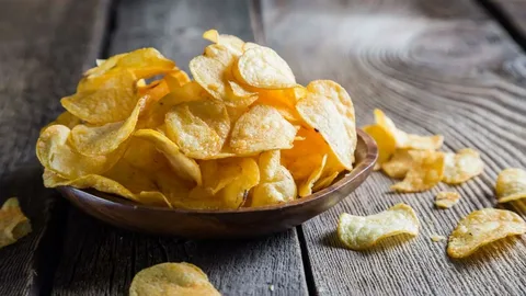 چیپس نمکی فیدل با برش‌ های یکدست